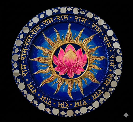 Handmade Mandala Chakra Wall Decor