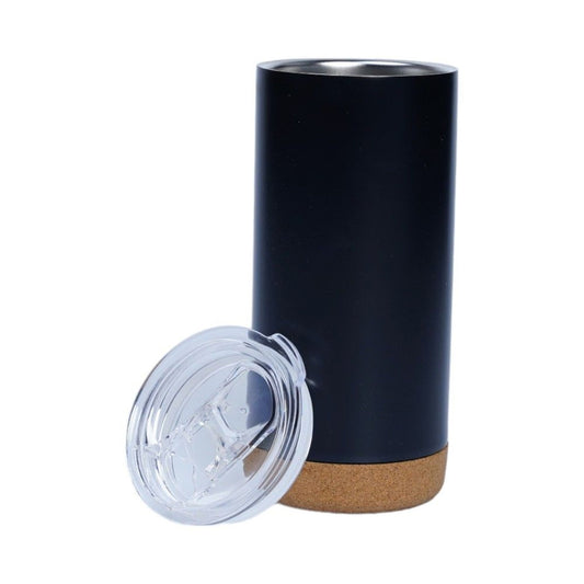 Hookie Mug - Black with Natural Brown - 450ml