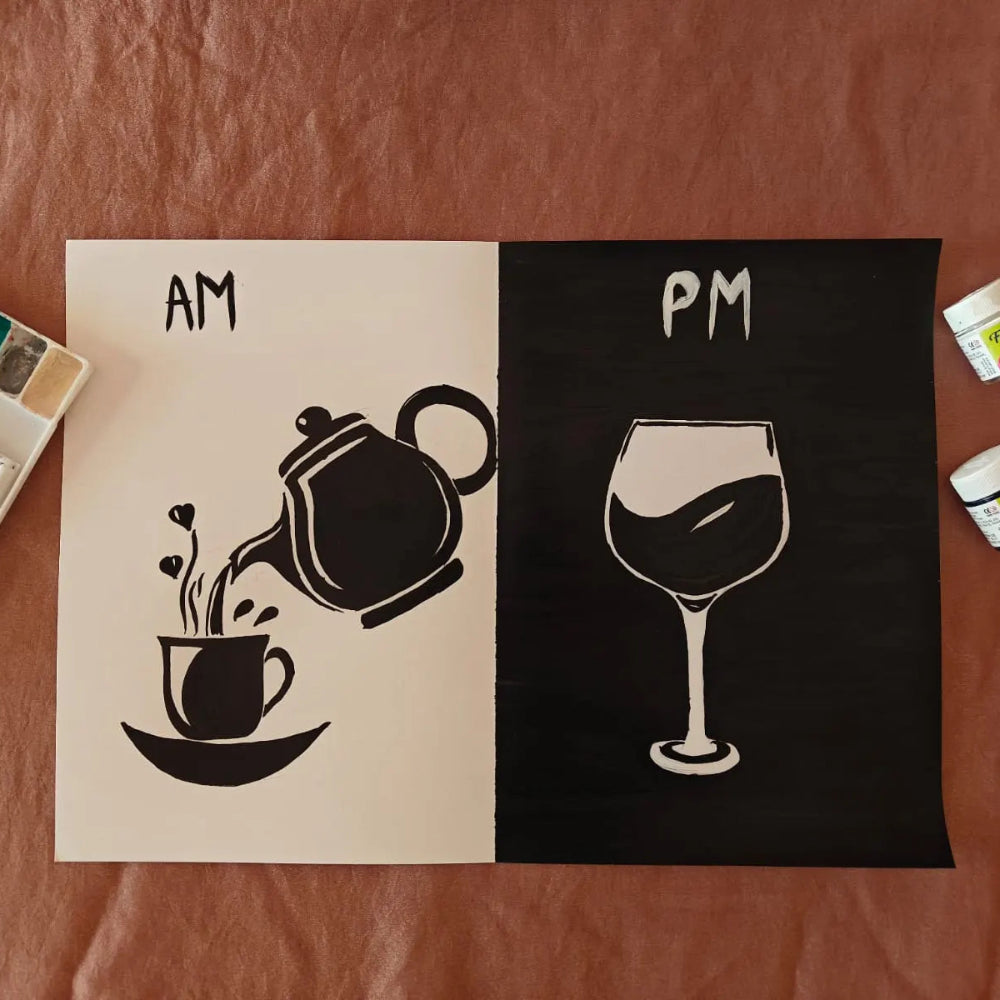 Handmade Watercolor Wall Art