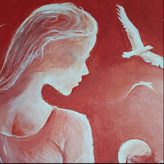 Handmade Acrylic Canvas Painting