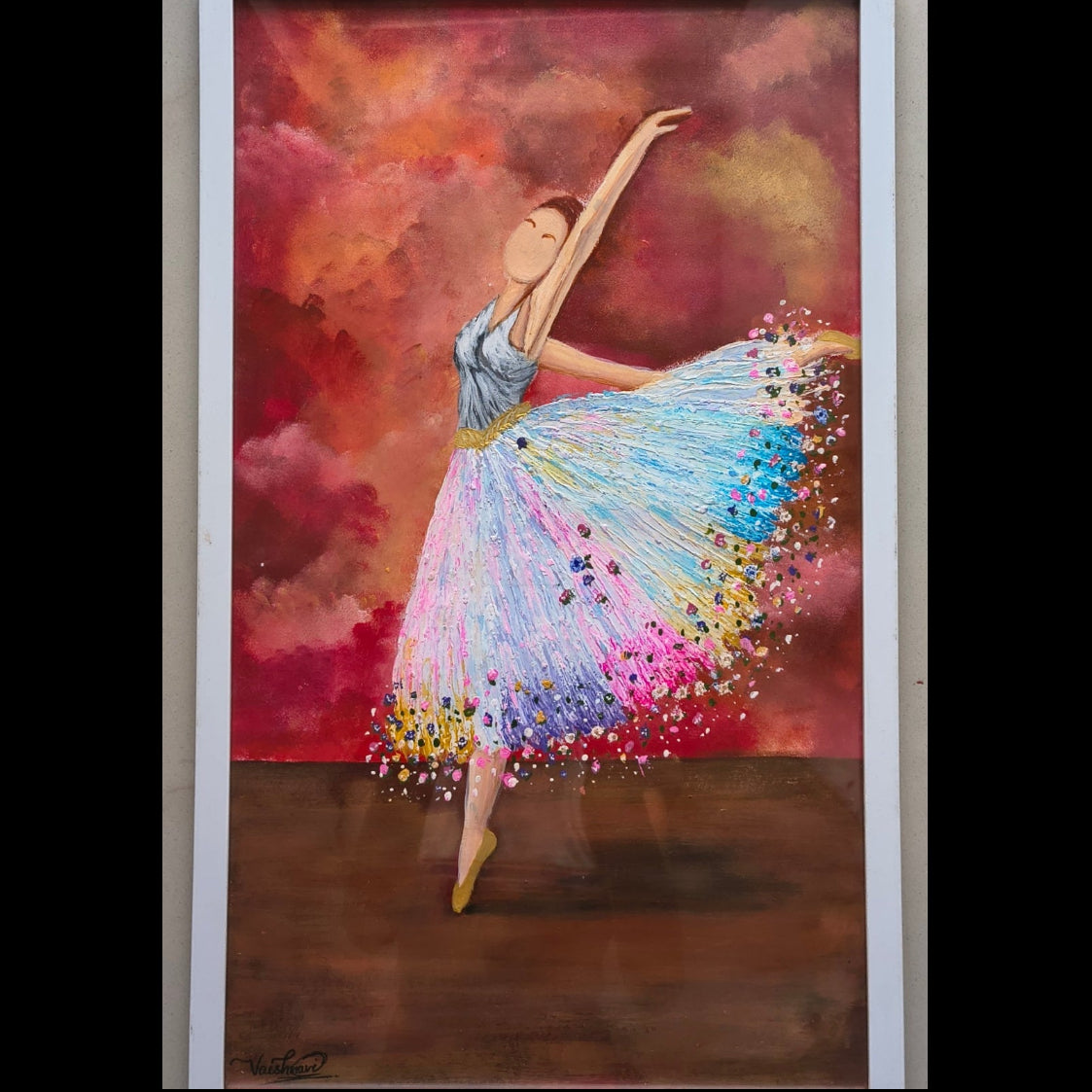 Handmade Acrylic Ballet Wall Art