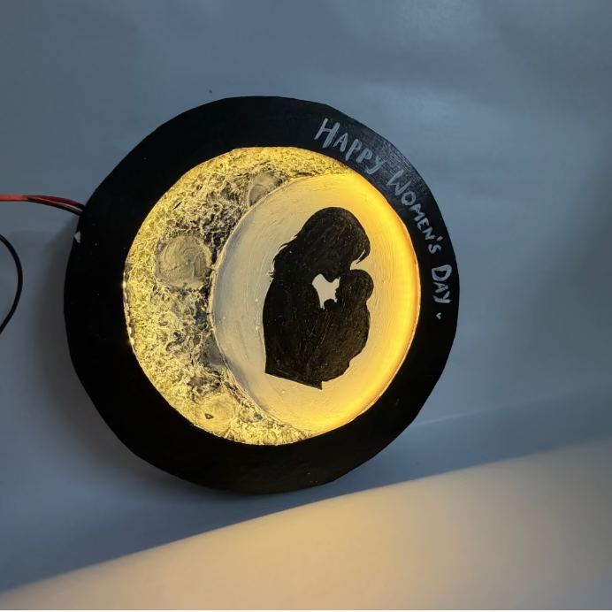 Handmade LED Wooden Frame
