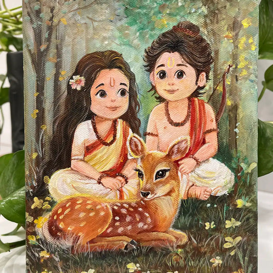 Handmade Mini Canvas Art