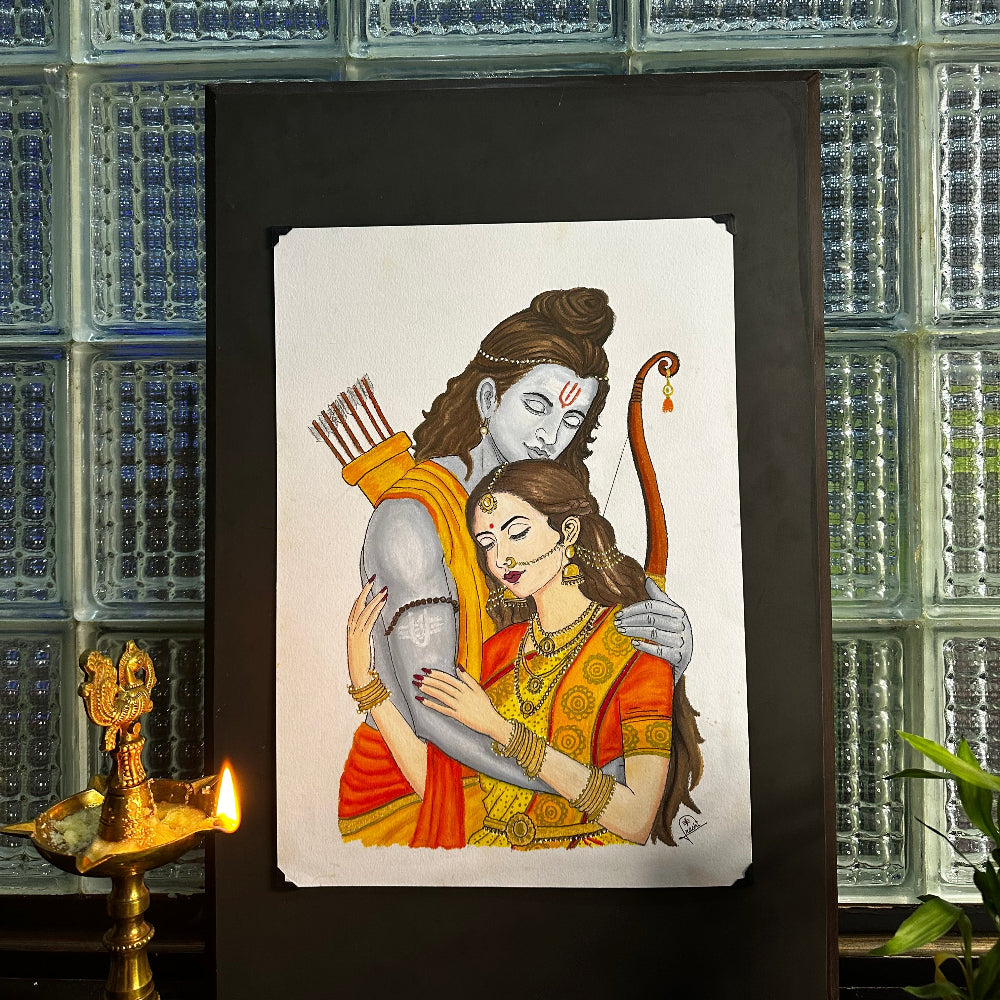 Handmade Devotional Oil Pastel