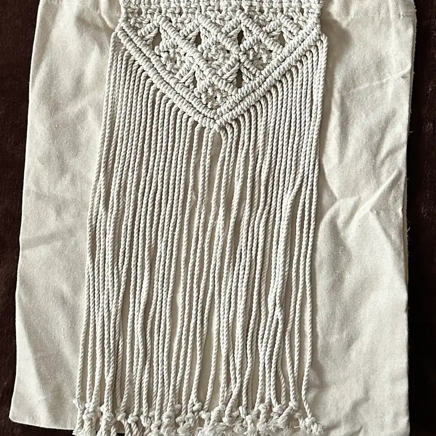 Handmade Cotton Macrame Tote