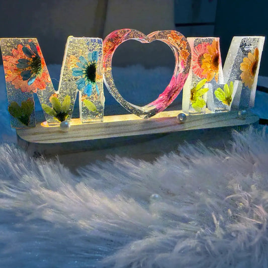 Handmade Resin LED Decor