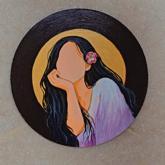 Handmade Acrylic MDF Mini Art