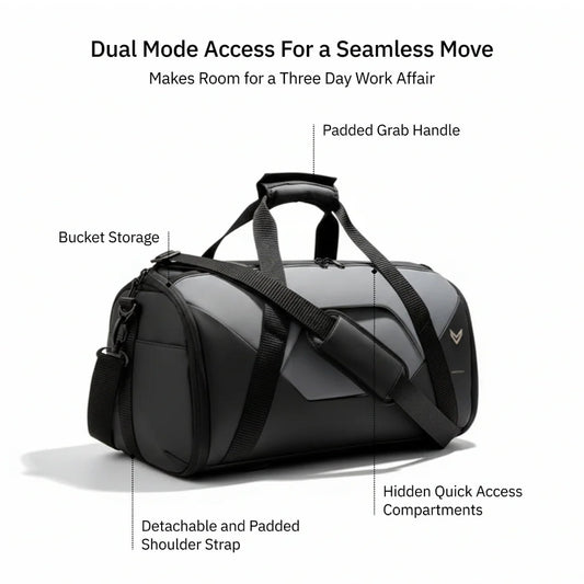 Vantora Allure Executive Bag - Grey - 50L