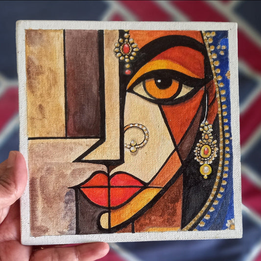 Handmade Acrylic Canvas Art