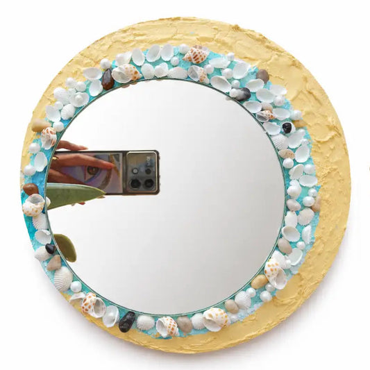 Handmade Seashell Wall Mirror