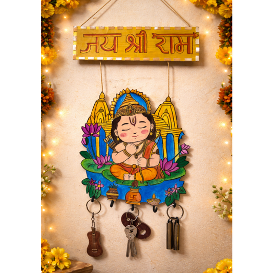 Handmade Wooden Key Holder