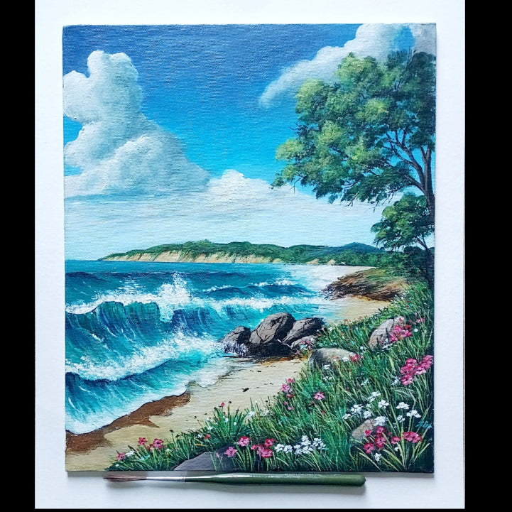 Handmade Acrylic Landscape Art