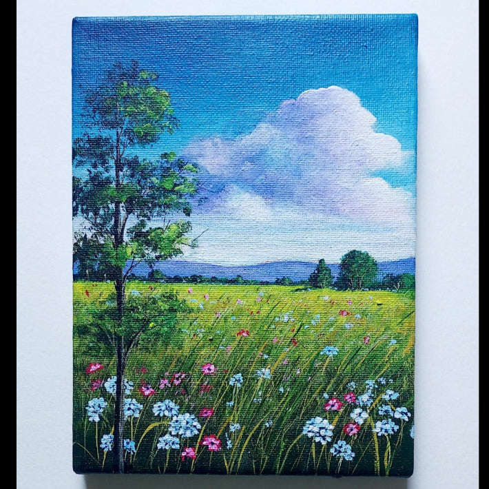 Handmade Acrylic Landscape Art