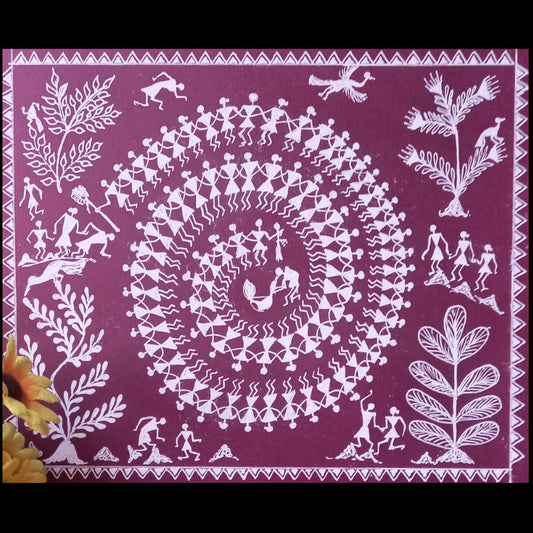 Handmade Warli Art Wall Decor