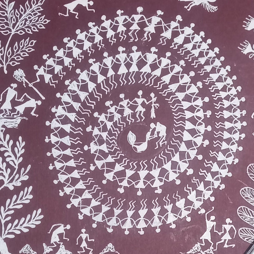 Handmade Warli Art Wall Decor