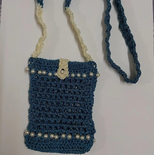 Handmade Crochet Mobile Pouch