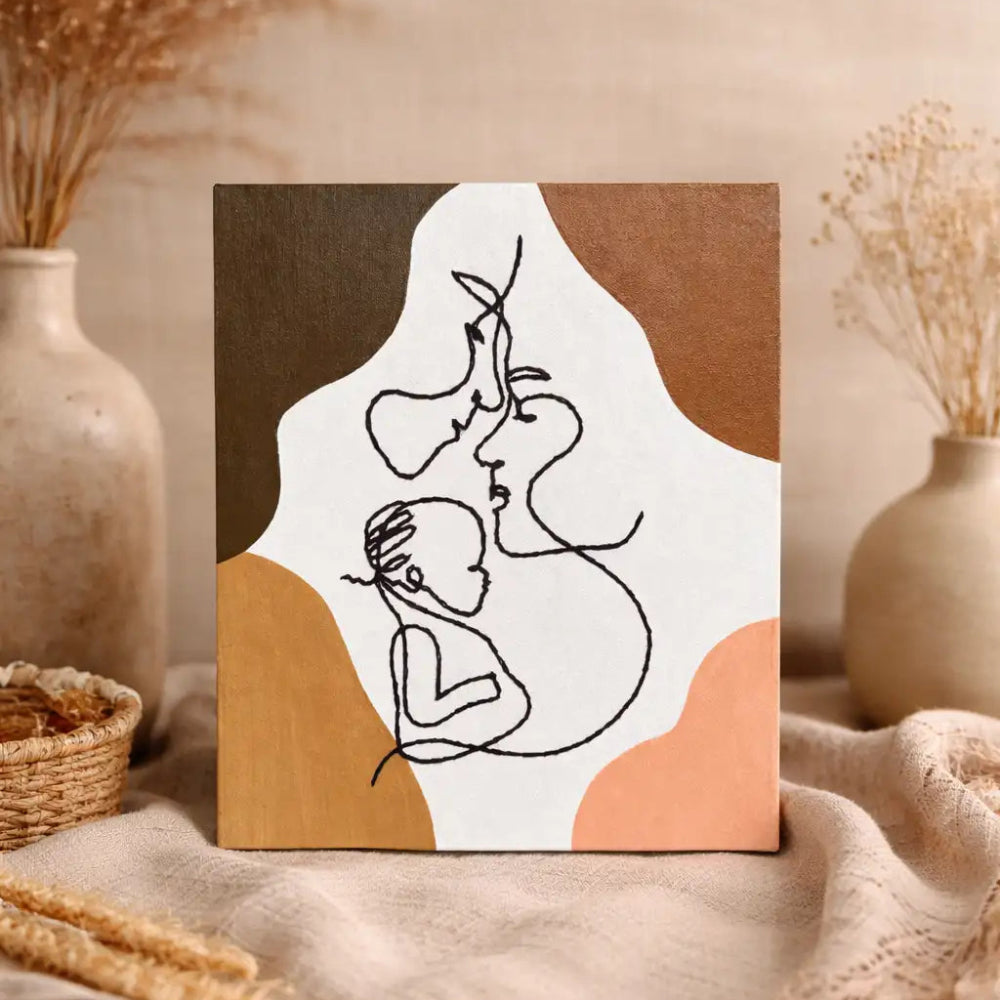 Handmade Thread Canvas Art