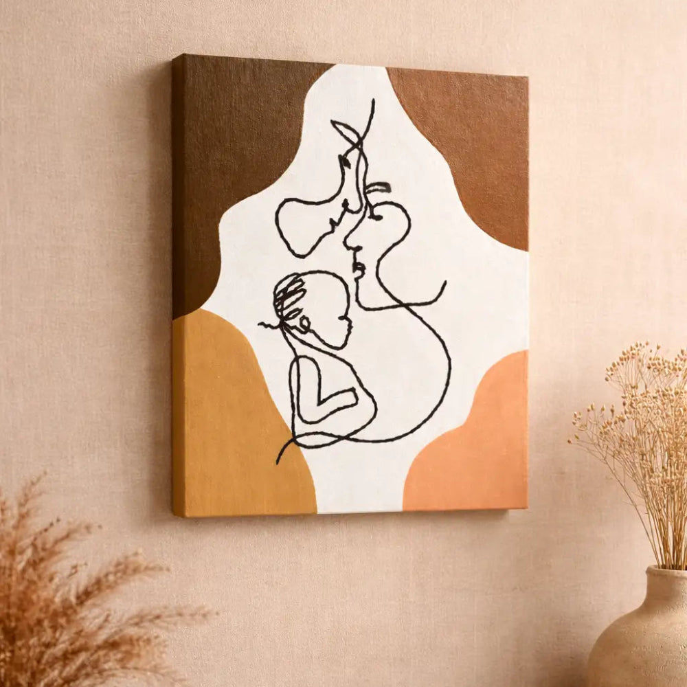 Handmade Thread Canvas Art
