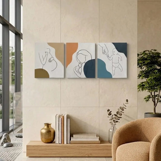 Handmade Canvas Mother Story