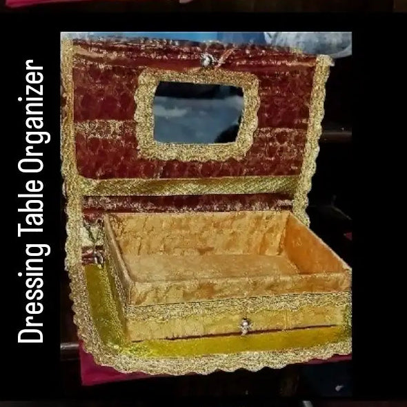 Handmade Fabric Jewelry Organizer