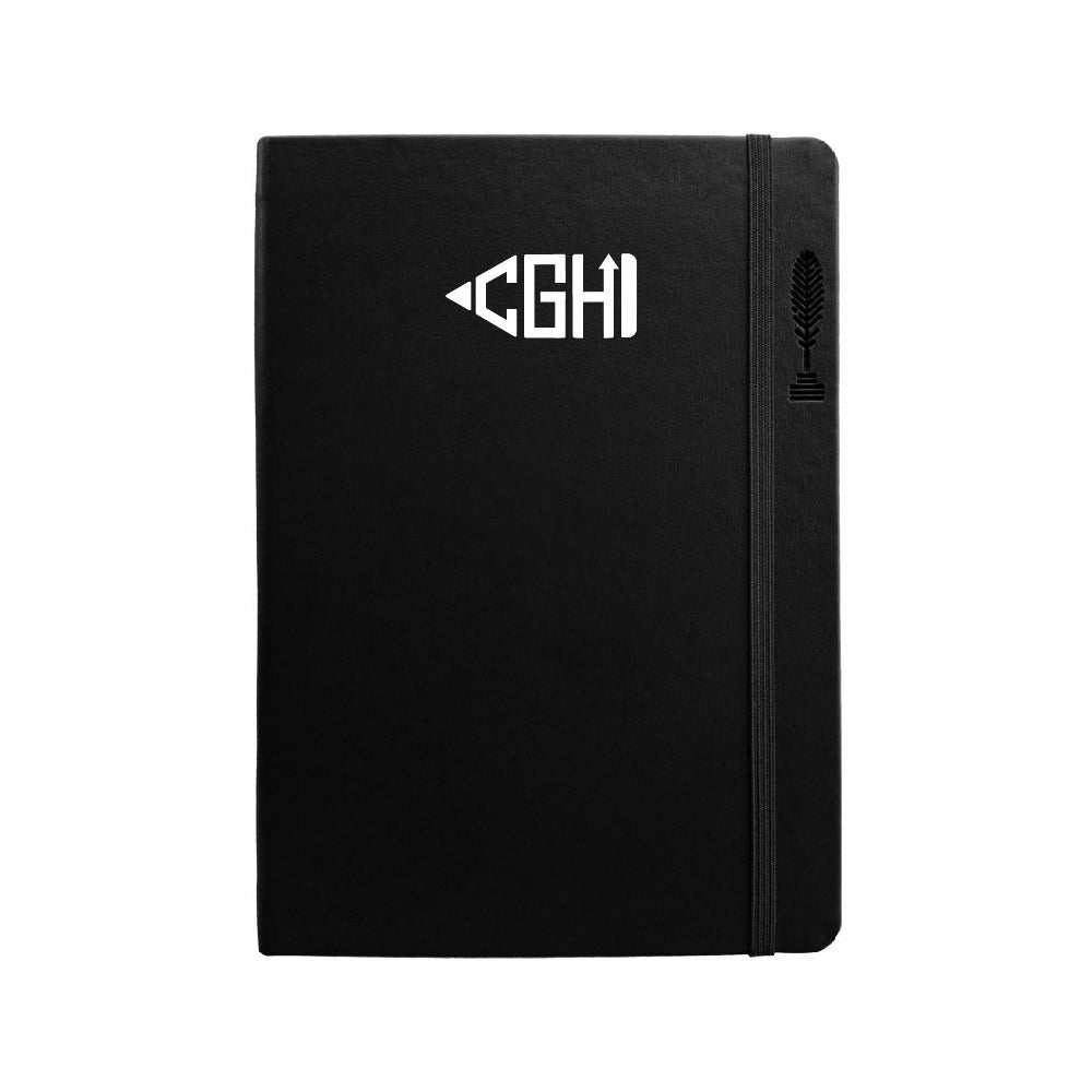 Fluct Premium Notebook - Black - A5 - 192 Pages