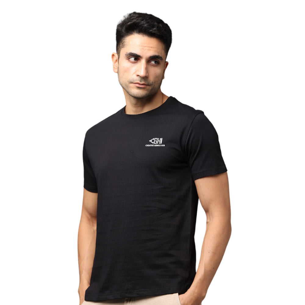 Greys&Blues Pima Round Neck T-Shirt