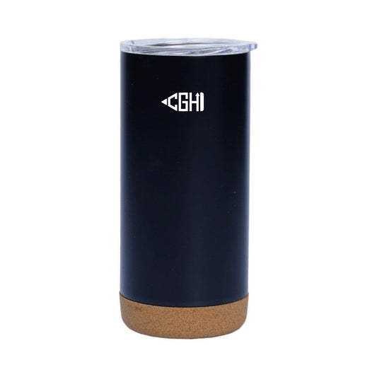 Hookie Mug - Black with Natural Brown - 450ml