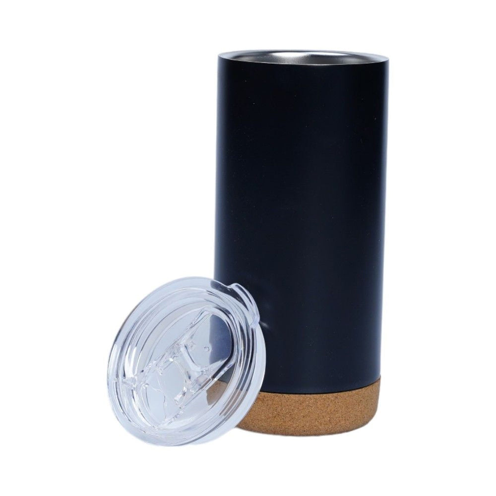 Hookie Mug - Black with Natural Brown - 450ml