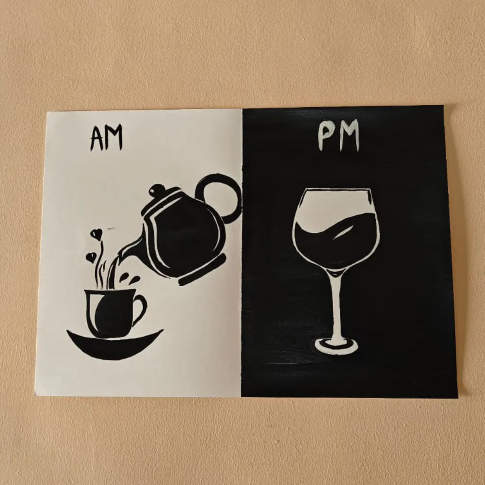 Handmade Watercolor Wall Art