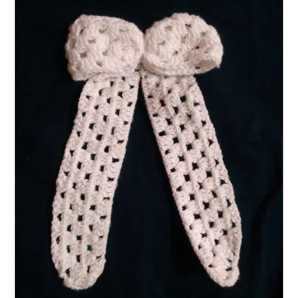Handmade Macrame Bow Clip