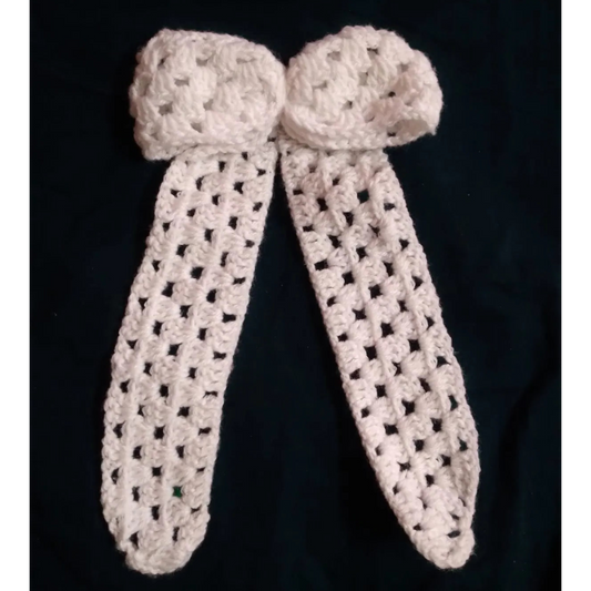 Handmade Macrame Bow Clip