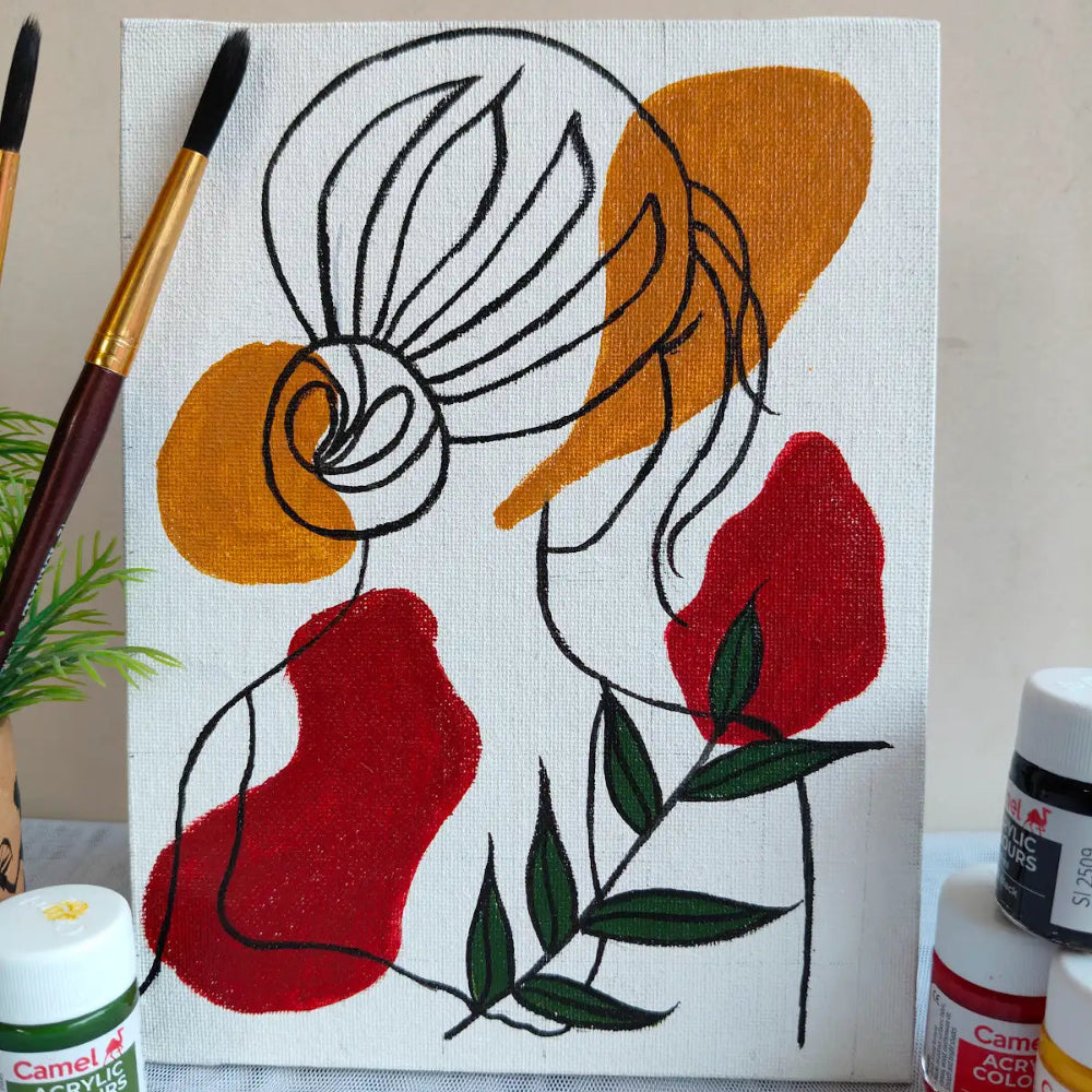 Handmade Boho Art Canvas