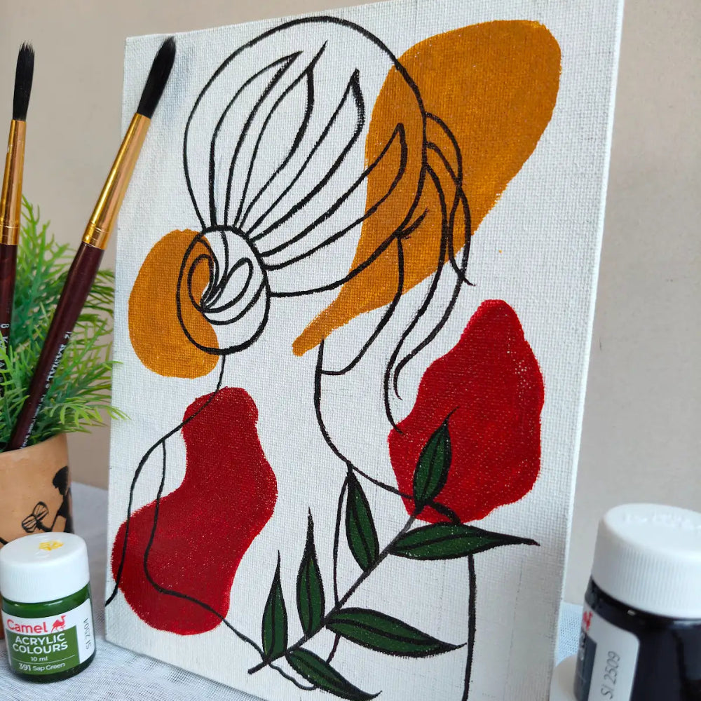 Handmade Boho Art Canvas