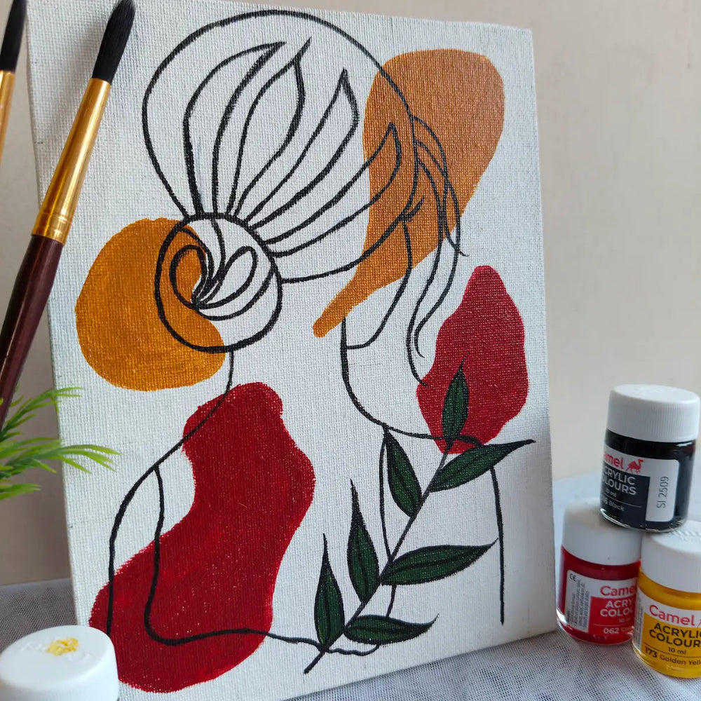 Handmade Boho Art Canvas