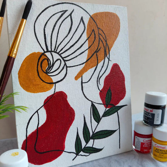 Handmade Boho Art Canvas