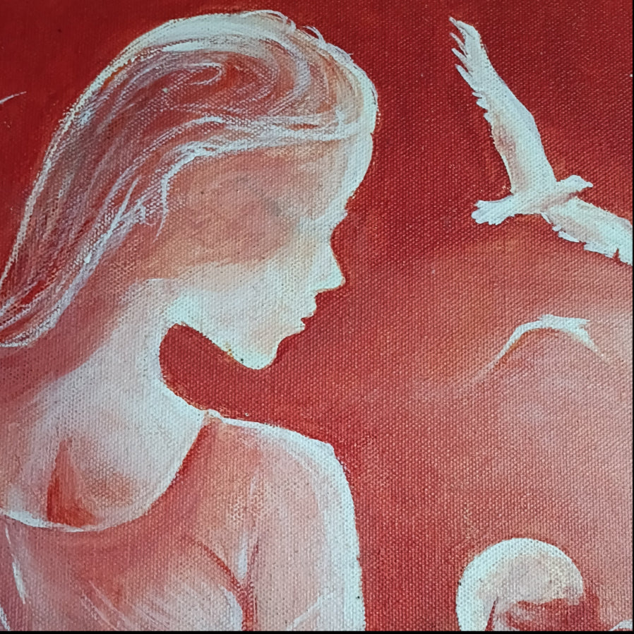 Handmade Acrylic Canvas Painting