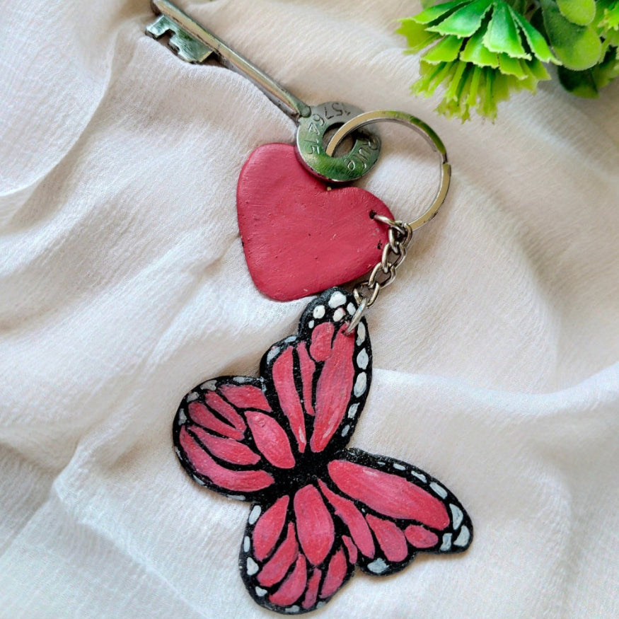 Handmade Clay Keychain Set