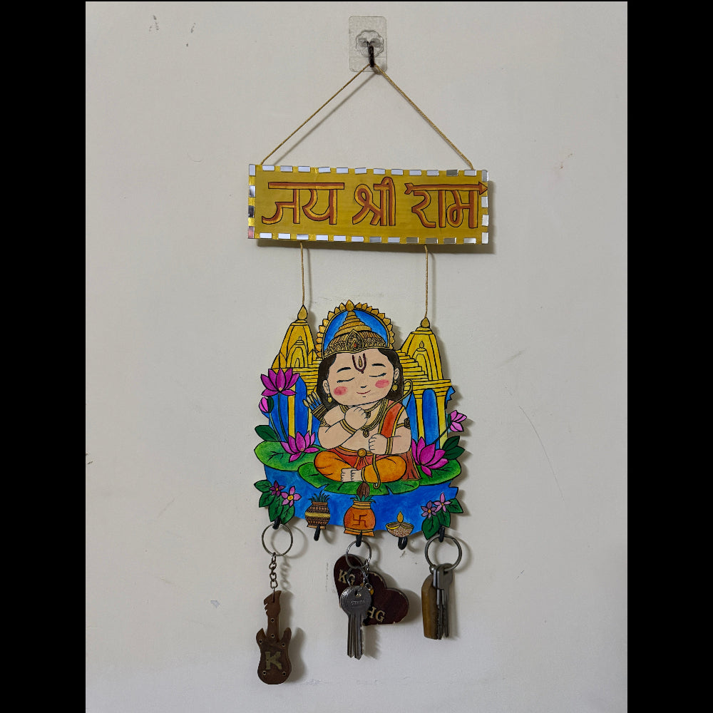 Handmade Wooden Key Holder