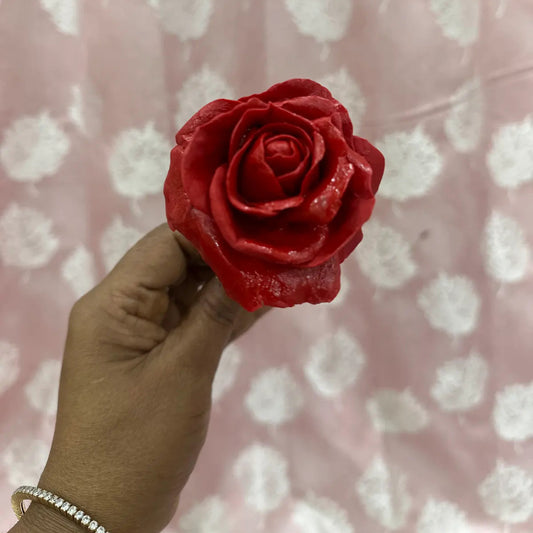 Handmade Clay Rose Decor