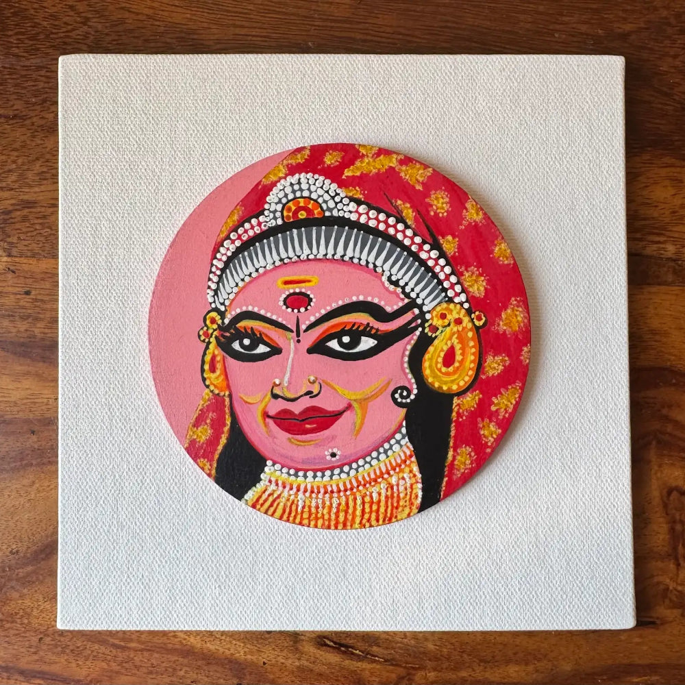 Handmade Acrylic Kathakali Art