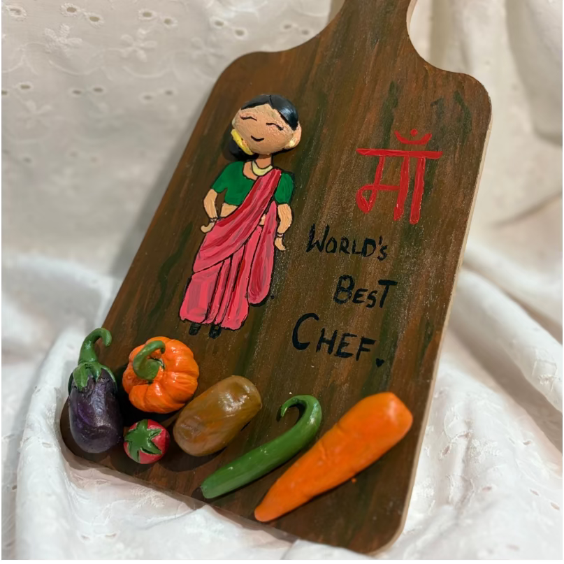 Handmade Clay Kitchen Plaque