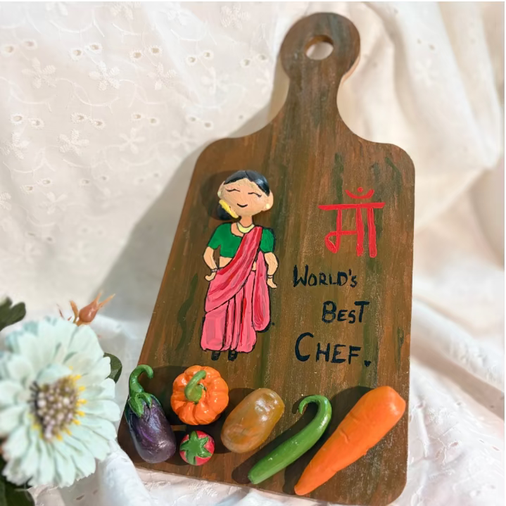 Handmade Clay Kitchen Plaque