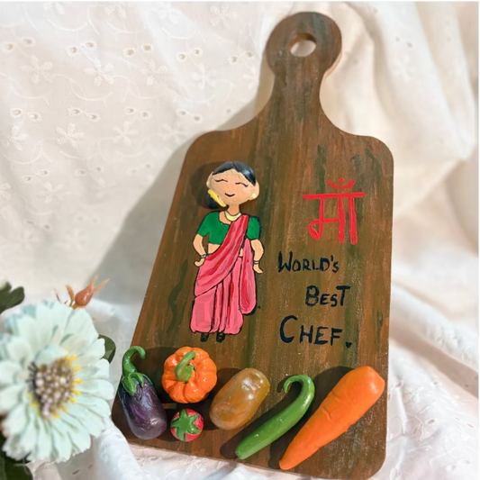 Handmade Clay Kitchen Plaque