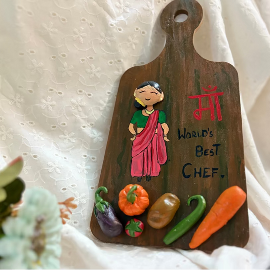 Handmade Clay Kitchen Plaque