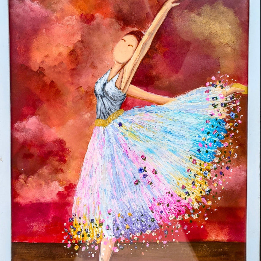 Handmade Acrylic Ballet Wall Art