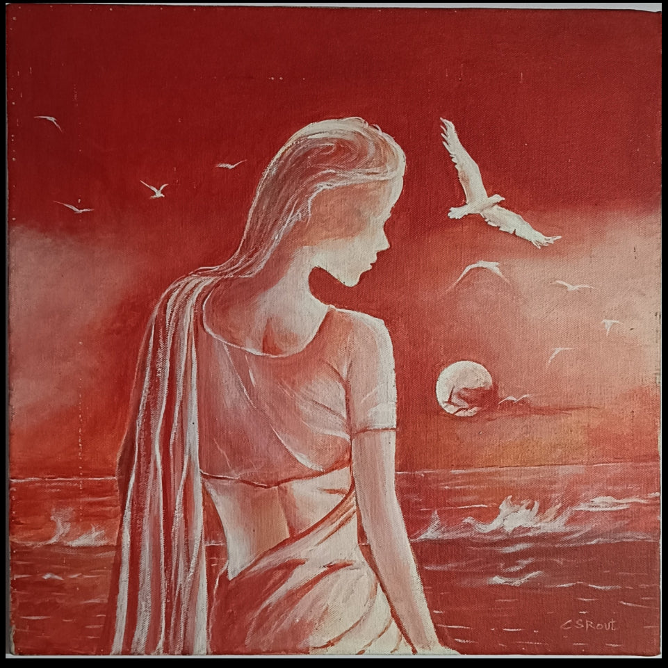 Handmade Acrylic Canvas Painting