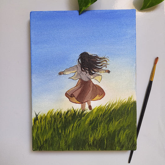Handmade She Rises Canvas