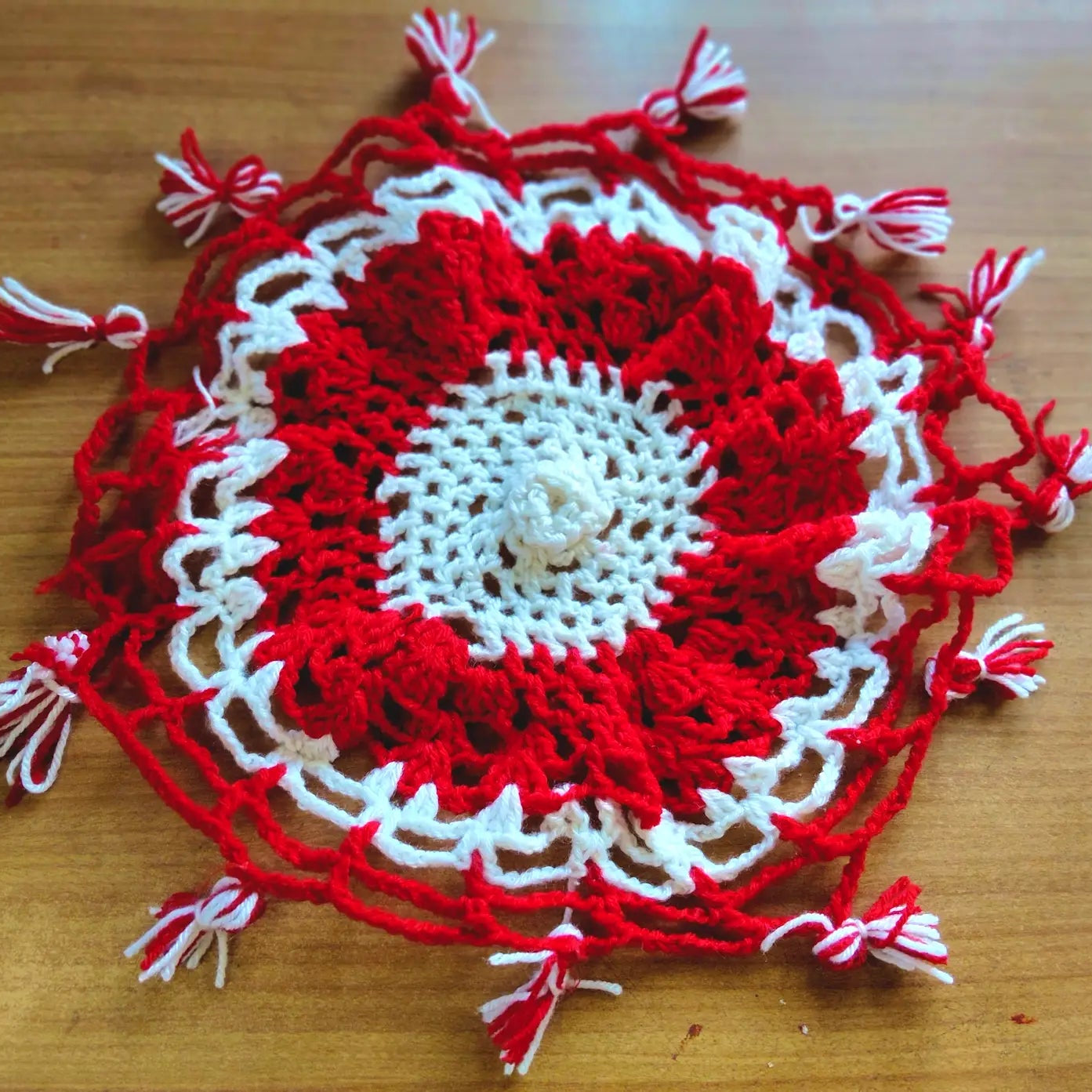 Handmade Woolen Tablecloth