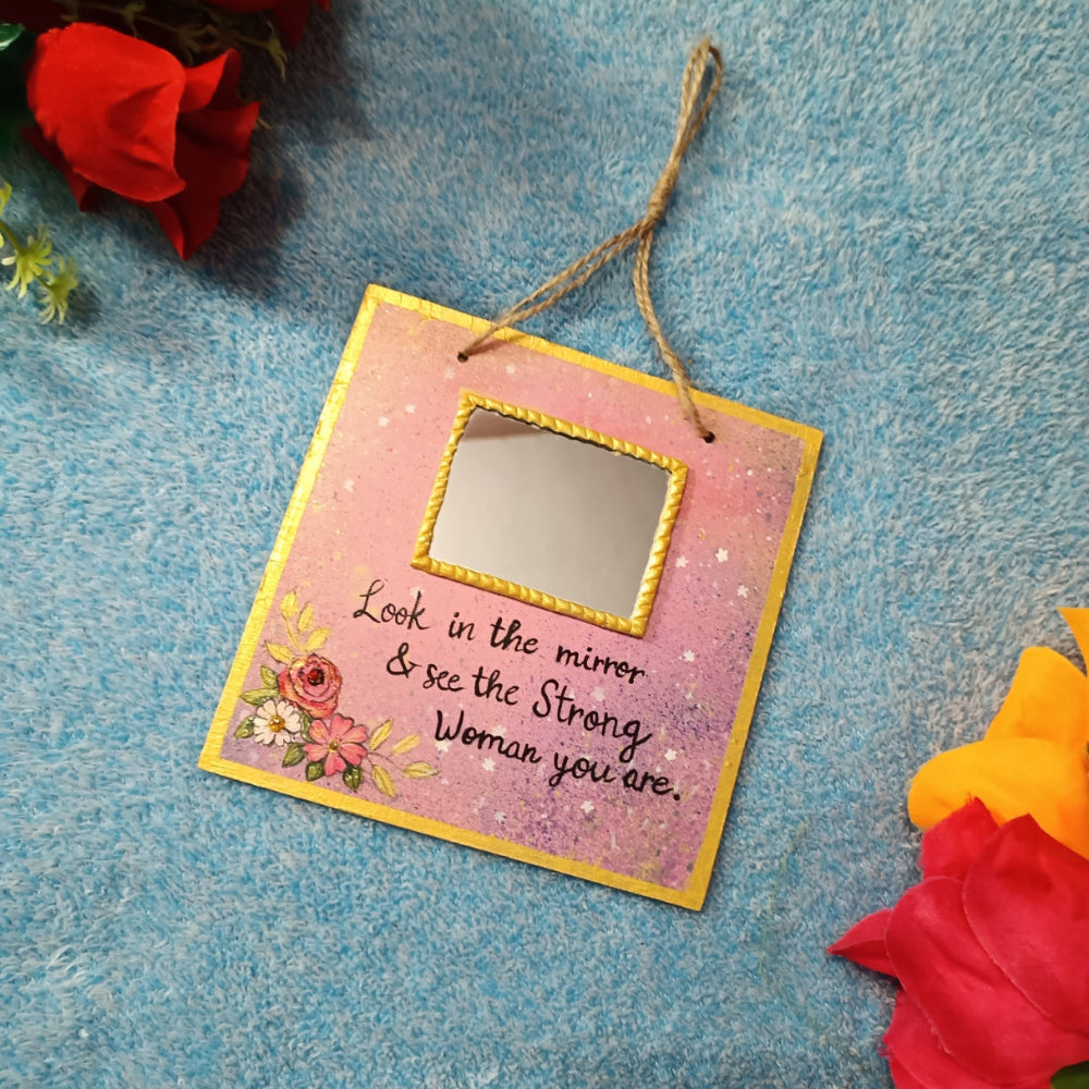 Handmade MDF Mirror Hanging