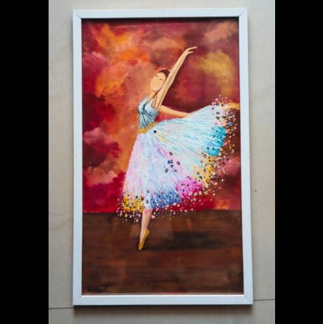 Handmade Acrylic Ballet Wall Art